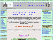 Tablet Screenshot of afisz.ciekawestrony.pl