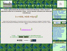 Tablet Screenshot of anonse.ciekawestrony.pl